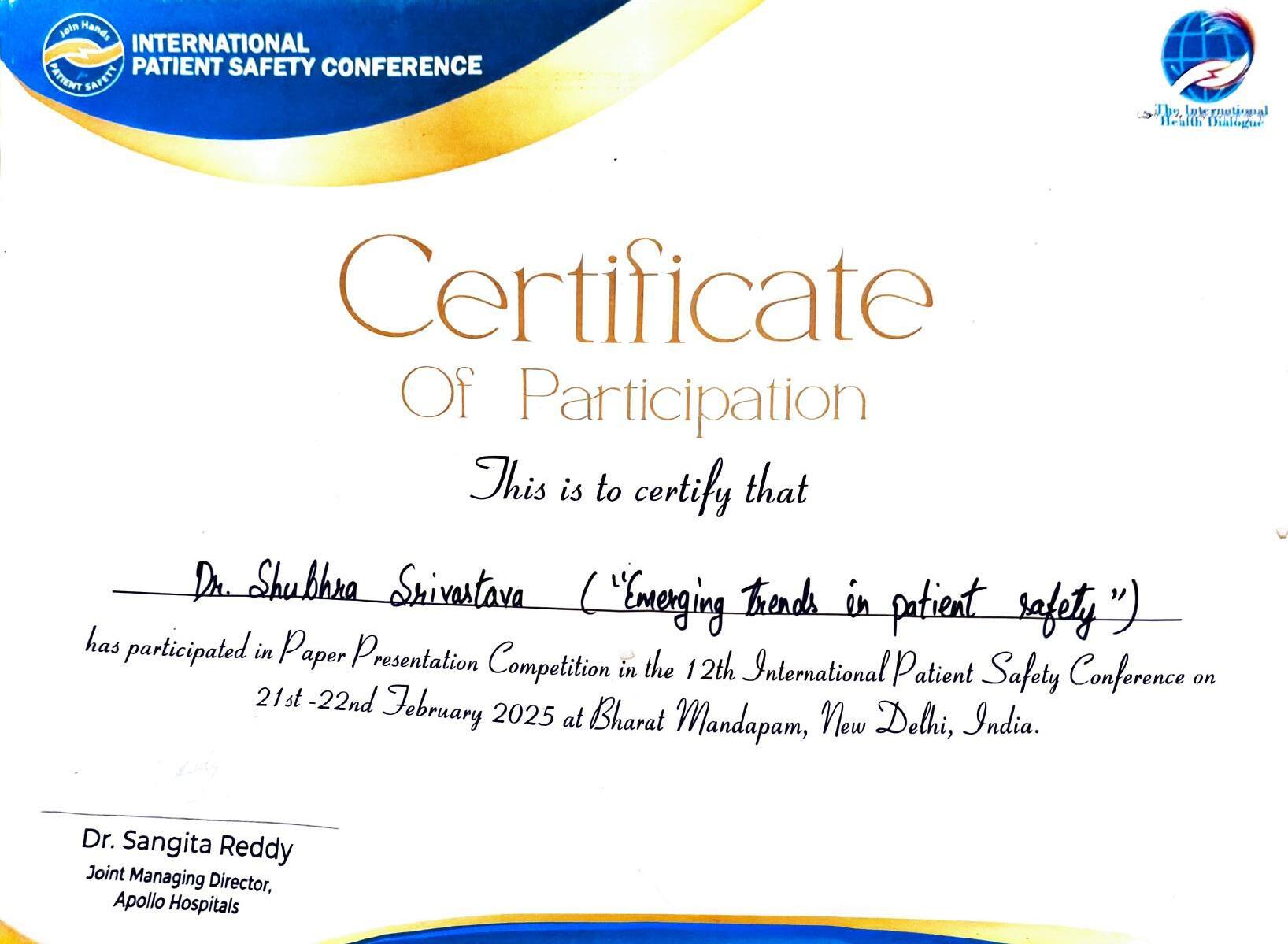 Certification 1